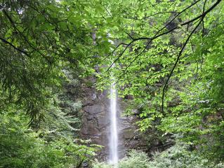 长空瀑布（西岭前山）